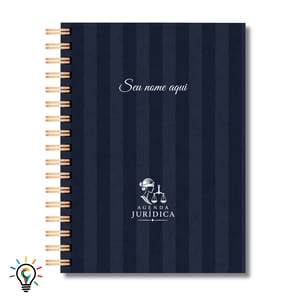 Agenda Jurídica 2027 Personalizada - Coleção Listras