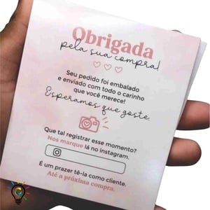 Cartão de Agradecimento - 4x4 - Grande