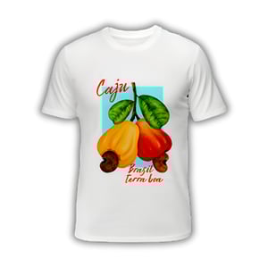 Camiseta Algodão Feminina Personalizada – Estampa 1 Lado (DTG) algodão 30.1 30x40 Impressão colorida em alta qualidade DTG (Direct to Garment) 1 Personalização 