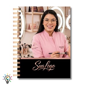 Agenda 2027 Manicure E Pedicure Para Agendamentos - Capa Dura Capa dura 148 x 210 mm (A5) 4x0 Uv Total  Wire-o | 202 folhas