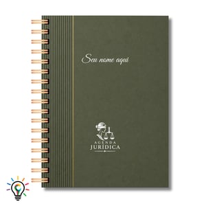 Agenda Jurídica 2027 Personalizada - Coleção Linho