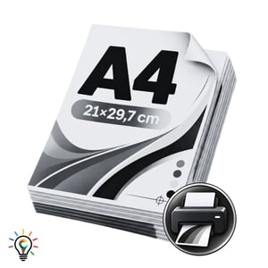 Impressão Simples - Sulfite 75 Gr - Preto e Branco - A4 Papel Sulfit 75g A4 Preto e Branco Sem revestimento Sem acabamento 