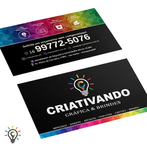 Cartão de Visita - 4x4 - UV Localizado