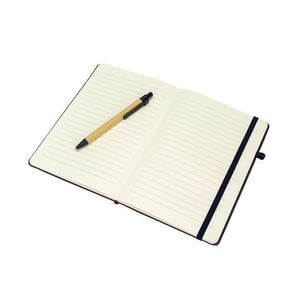 Caderneta Fibra de Arroz com Caneta