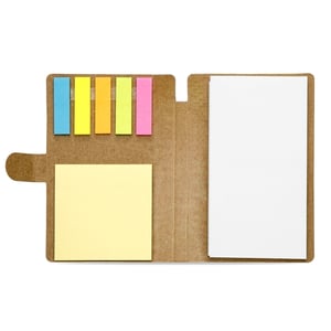 Bloco de Anotações com Autoadesivos      