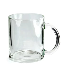 Caneca de Vidro Cristal para Sublimação      