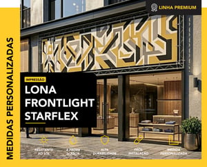 LONA FRONTLIGHT STARFLEX BRILHO  CORES 4x0   