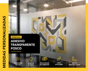 ADESIVO TRANSPARENTE FOSCO