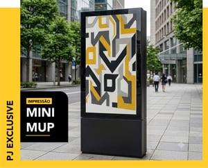MINI MUP   CORES 4x0  CORTE RETO 