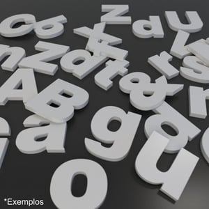 PVC 10mm pvc  crú   Pvc expandido, valor refere-se ao m². tamanho minimo de letra 10cm caso seja menor que isso chamar em nosso whatsapp patra que possamos fazer testes.