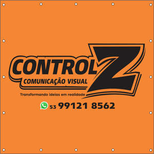 Impressão lona com ilhós 2,00x1,00 Lona 440g 2,00x1,00 4x0 Brilho Bainha de reforço e Ilhós de alumínio( não enferruja) 