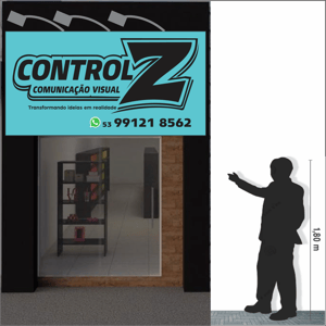 Placa 4,00x1,00 completa sem Instalação  4,00x1,00    