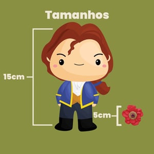 Kit Adesivo De Parede Decorativo Infantil A bela e a Fera