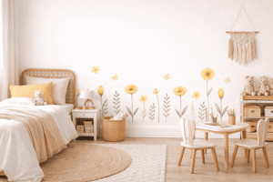 Adesivos de Flores Decorativas – Decoração de Parede