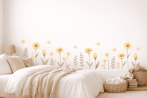 Adesivos de Flores Decorativas – Decoração de Parede