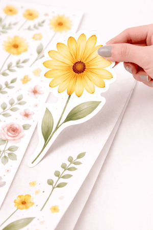 Adesivos de Flores Decorativas – Decoração de Parede