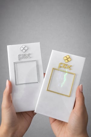 Placa Pix Simples Acrílico 8x15   Laser 