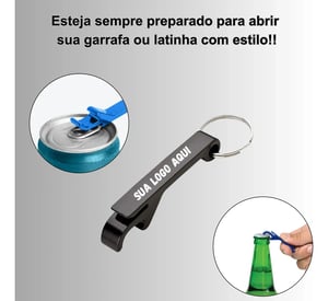 Chaveiro Abridor de metal
