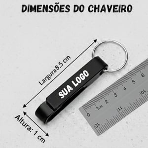 Chaveiro Abridor de metal