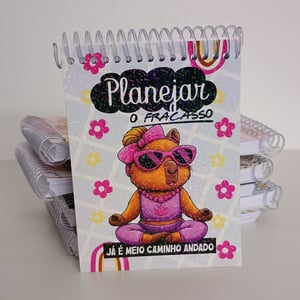 Bloco de Anotações 100fls Aspiral Capa 230g  Personalizada
