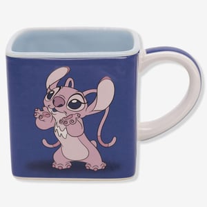 Caneca Cubo 300ml Stitch Voodo e Angel
