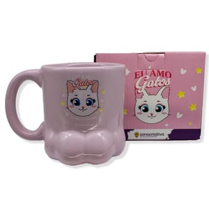 CANECA 350ML PATA EU AMO GATOS