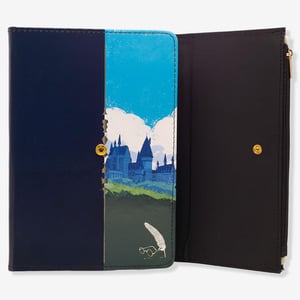 CADERNO C/ESTOJO HARRY POTTER CASTELO