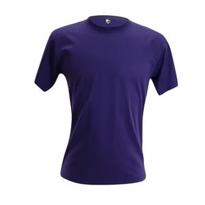 Camiseta Algodão Roxo Personalizada Algodão Camiseta Unisex   tradicional Adulto