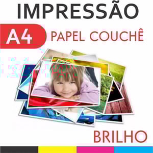 Impressão Papel Folha Couchê      