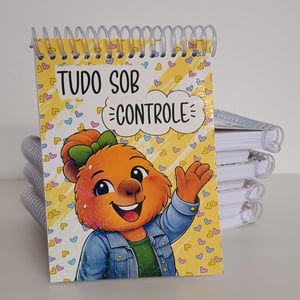Bloco de Anotações 30fls Aspiral Capa 230g Personalizada