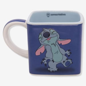 Caneca Cubo 300ml Stitch Voodo e Angel