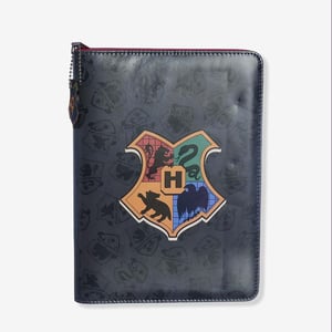 CADERNO DE ANOTAÇÕES C/PASTA 21X14CM HOGWARTS