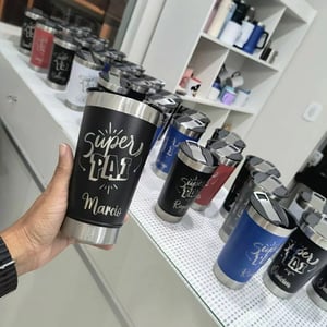 Copo térmico special com tampa personalizado