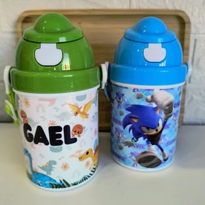 Garrafa squeeze de polímero Infantil personalizada
