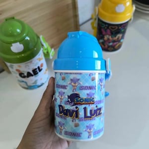 Garrafa squeeze de polímero Infantil personalizada
