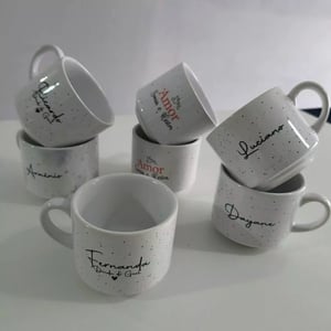 Xícara individual personalizada