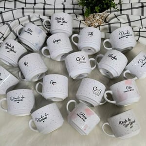 Xícara individual personalizada