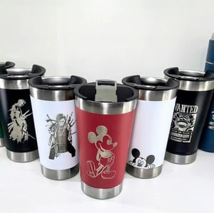 Copo térmico special com tampa personalizado Inox 500ml Colorida Térmico Personalizado 