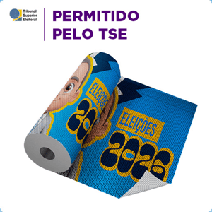 Adesivo Perfurado Política Tam. 70x30cm