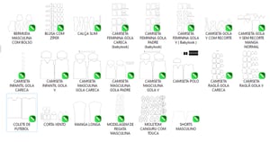 PACK DE ARTES E MODELAGENS