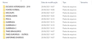 PACK DE ARTES E MODELAGENS