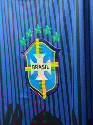 CAMISETA NEY BRASIL DRYFIT AZUL