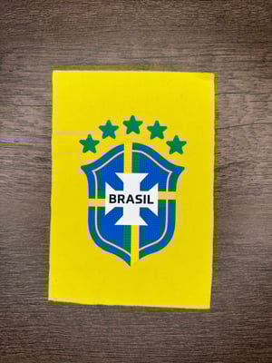 PATCH 3D EMBORRACHADO - BRASIL TPU/PVC 8,5X8,5 4x0   