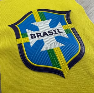 PATCH 3D EMBORRACHADO - BRASIL TPU/PVC 8,5X8,5 4x0   