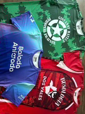 CAMISETA MASCULINA MANGA CURTA DRYFIT  SUBLIMAÇÃO TOTAL  OPCIONAL COM RIBANA 