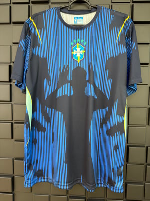 CAMISETA NEY BRASIL DRYFIT AZUL