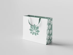 Bolsa Papel Papel  4/0 Laminação Fosca ou Brilho Corte, vinco e cola 