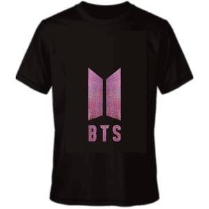 Camiseta BTS HOLOGRÁFICA LOGO 1