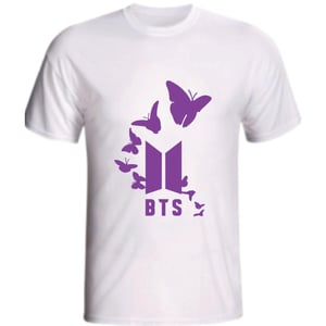 Camiseta BTS - LOGO DTF