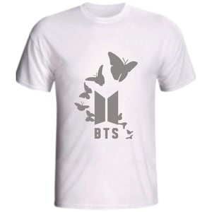Camiseta BTS - LOGO DTF